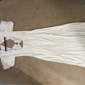 L*Space White Maxi Dress